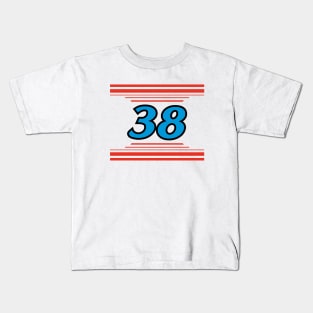 Todd Gilliland #38 2024 NASCAR Design Kids T-Shirt